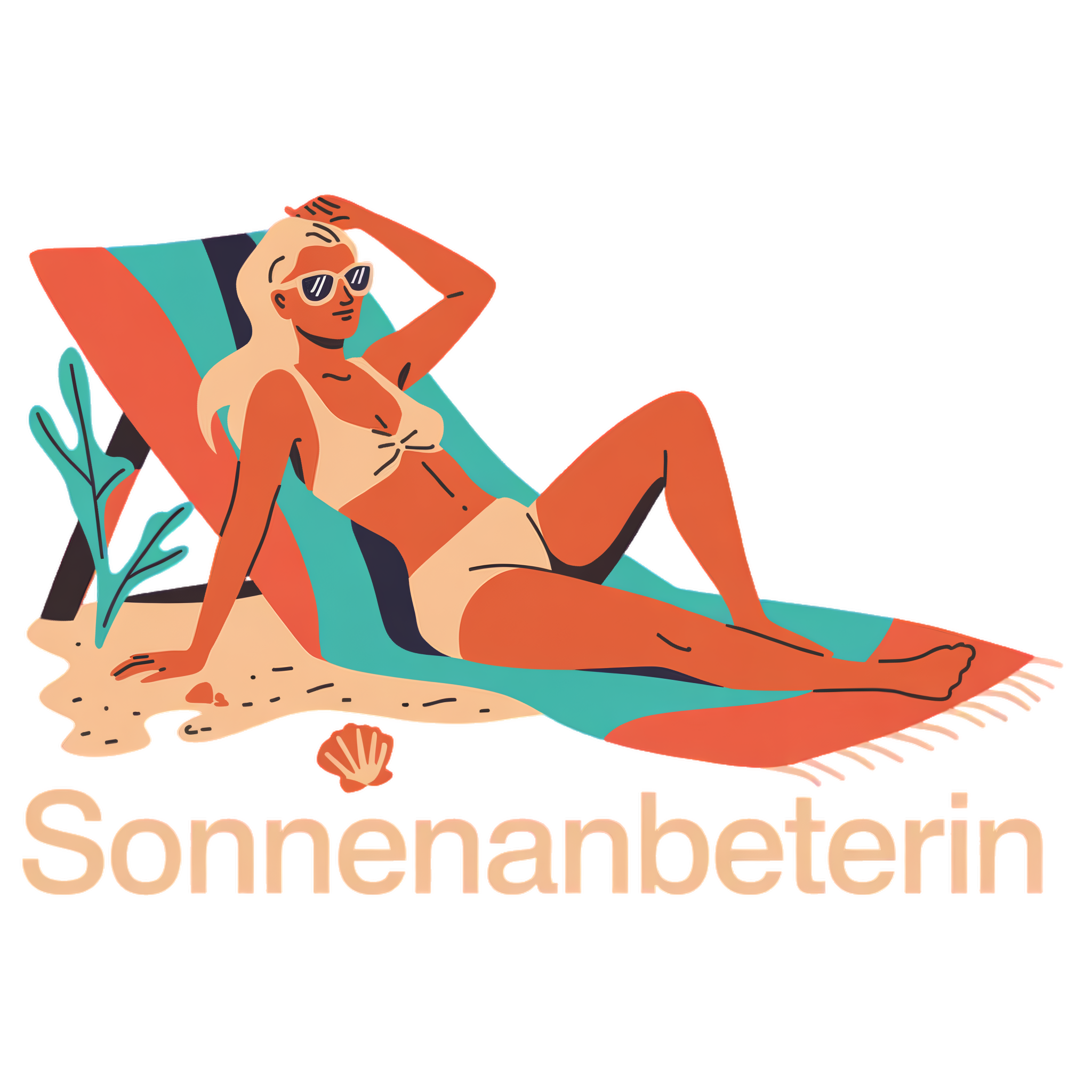 Sonnenanbeterin